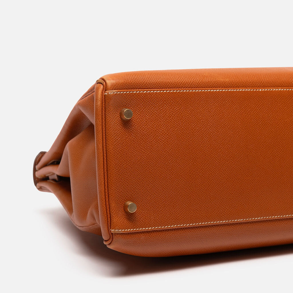 Hermes Gold Epsom Gold Hardware Kelly 40