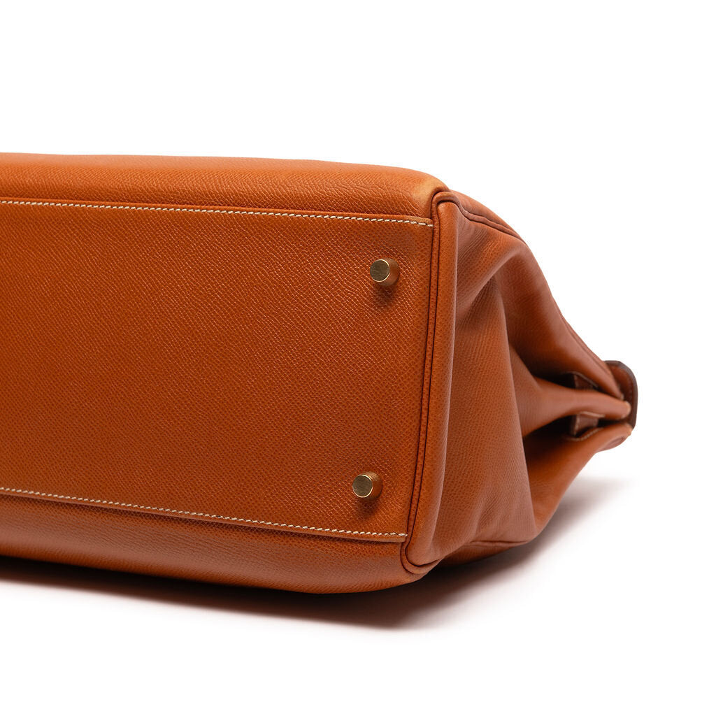 Hermes Gold Epsom Gold Hardware Kelly 40