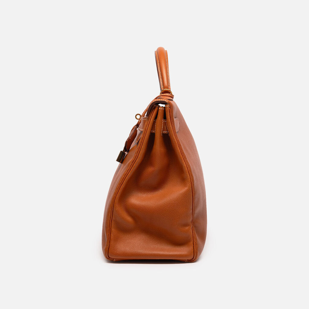 Hermes Gold Epsom Gold Hardware Kelly 40