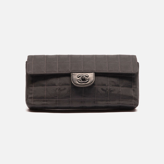 Chanel So Black Nylon Chocolate Bar East West