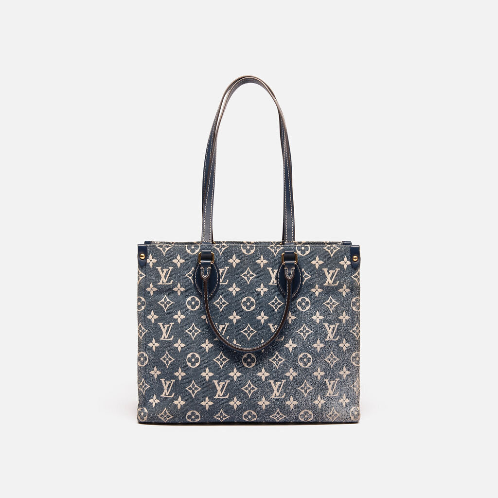 Louis Vuitton Monogram Jacquard Denim On the Go MM