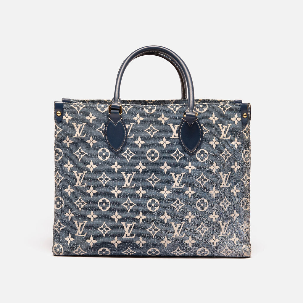 Louis Vuitton Monogram Jacquard Denim On the Go MM