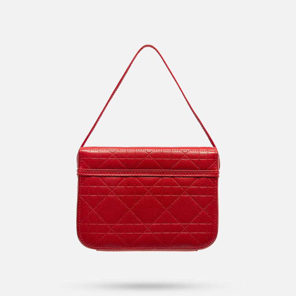 Dior Red Cannage Vanity Bag