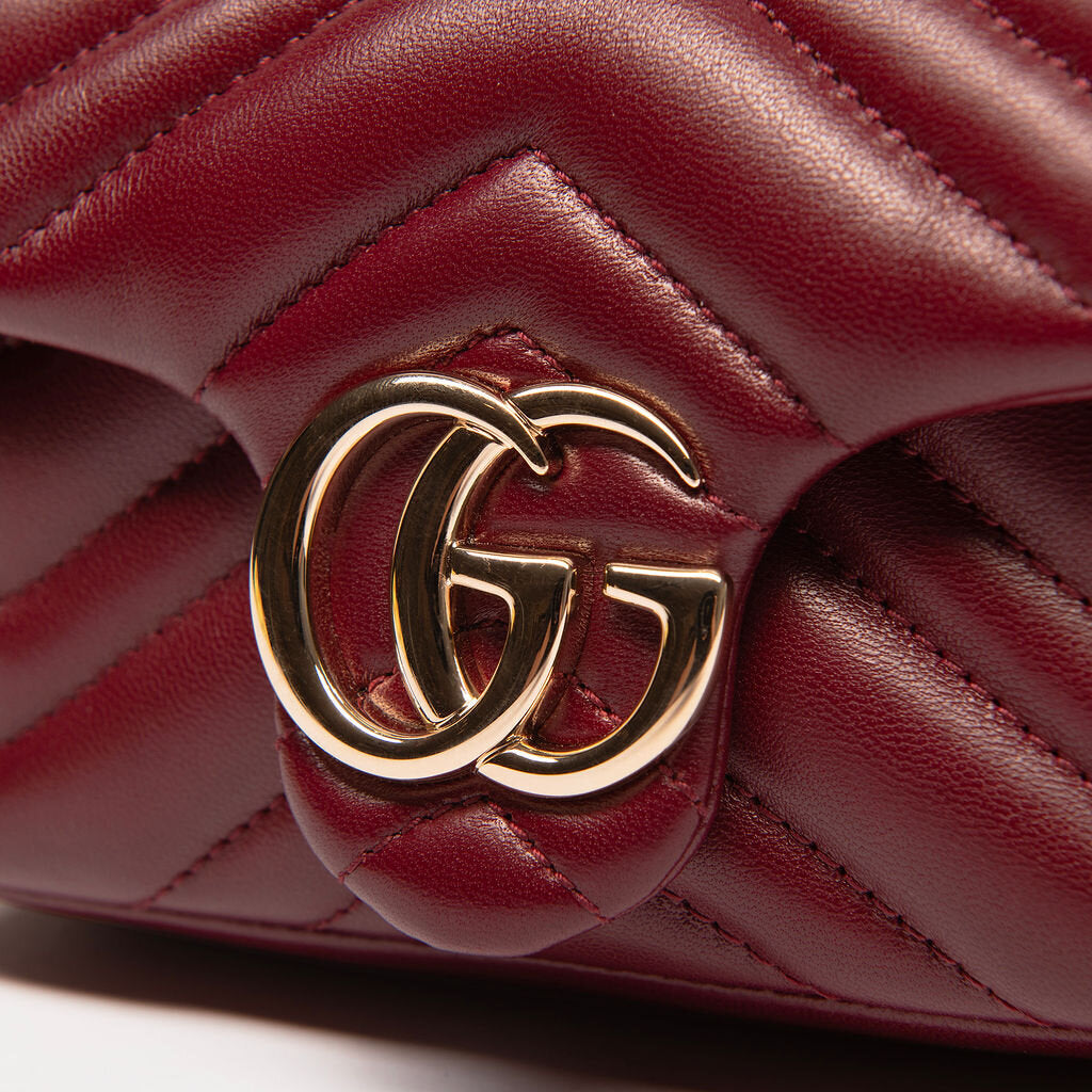 Gucci Marmont Burgandy Mini