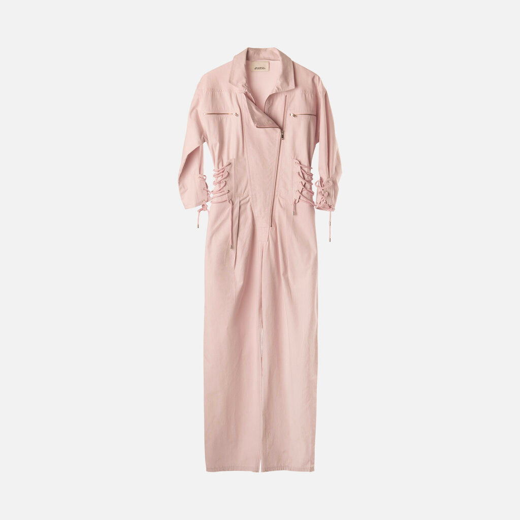 Isabel Marant Pink Cotton Jumpsuit
