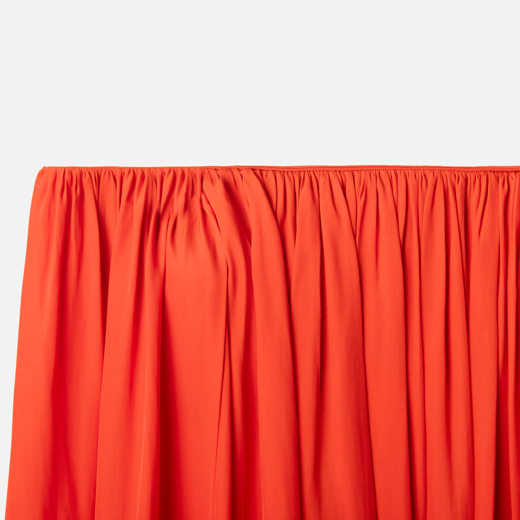 ALC Orange Strapless Maxi Dress