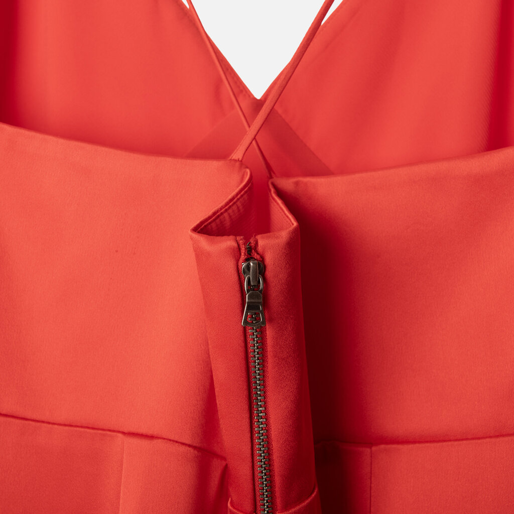 Alice + Olivia Red Slip Dress