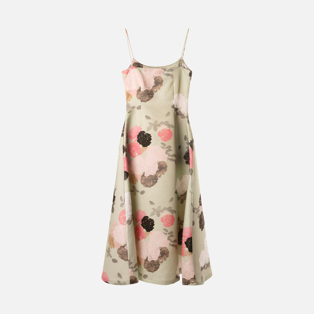 Bernadette Green/Multi Floral Dress
