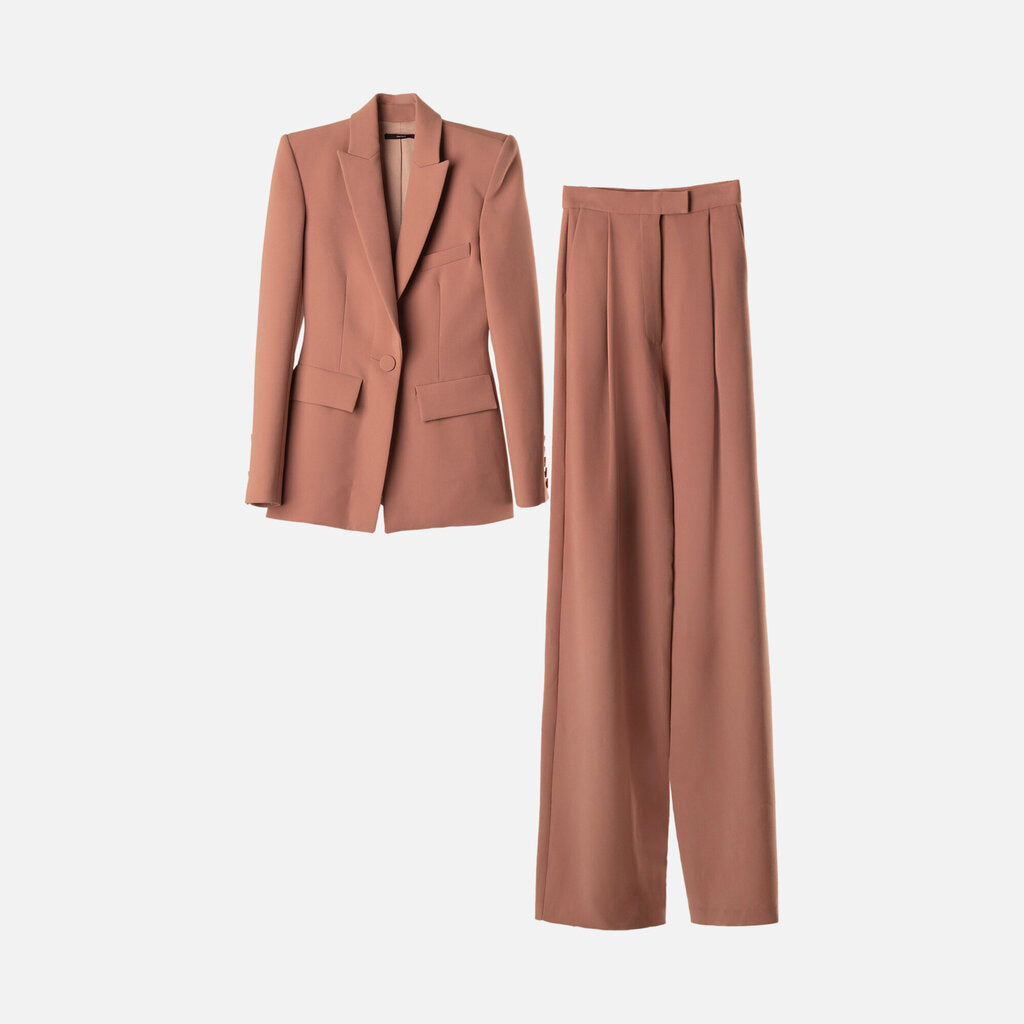 Alex Perry Mauve Blazer/Pant Suit