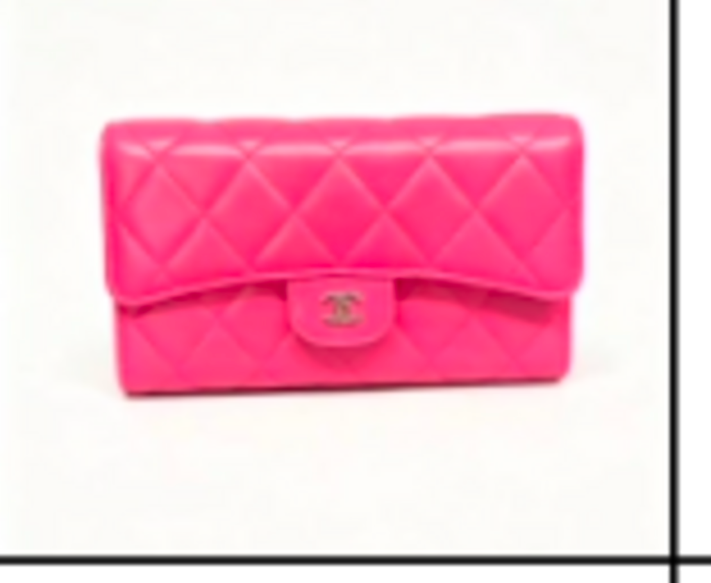 Pink Quilted Wallet