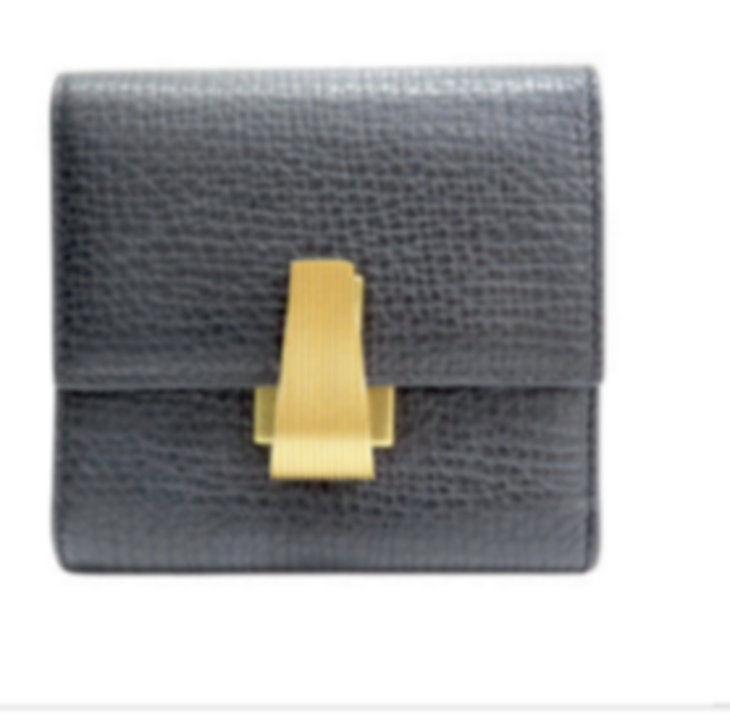 Black Palmetto Trip Fold Wallet