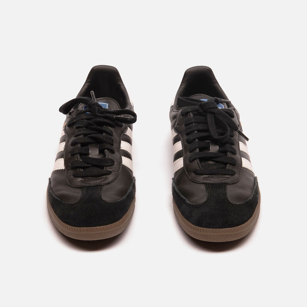 Adidas Black Leather Sambas