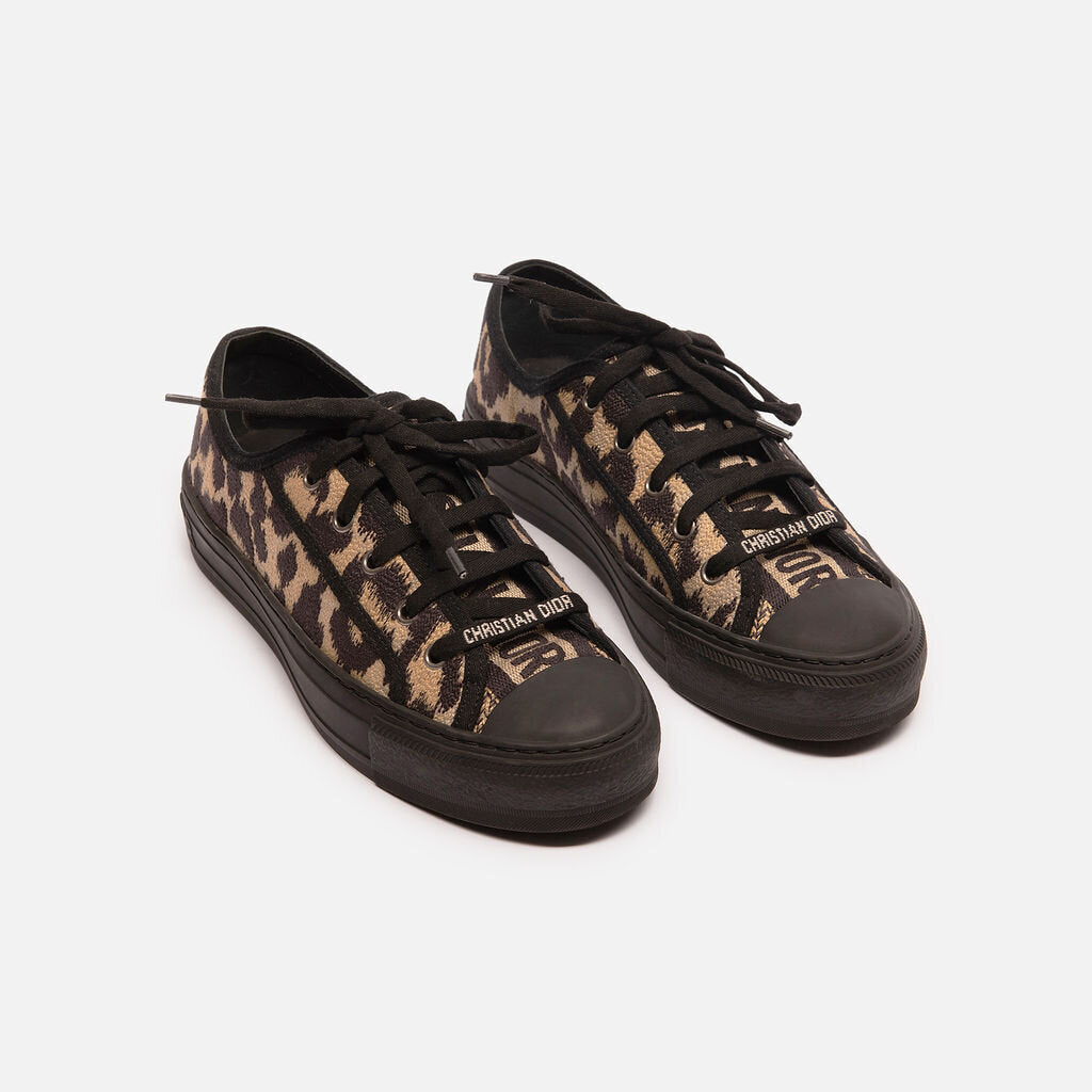 Christian Dior Animal Print Sneakers