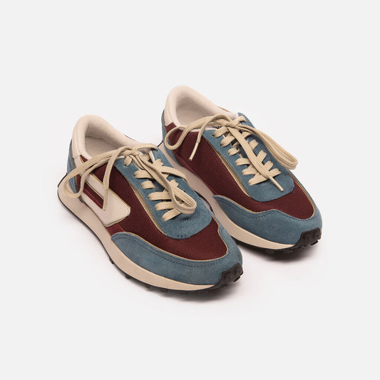 Diesel Blue Suede Sneakers