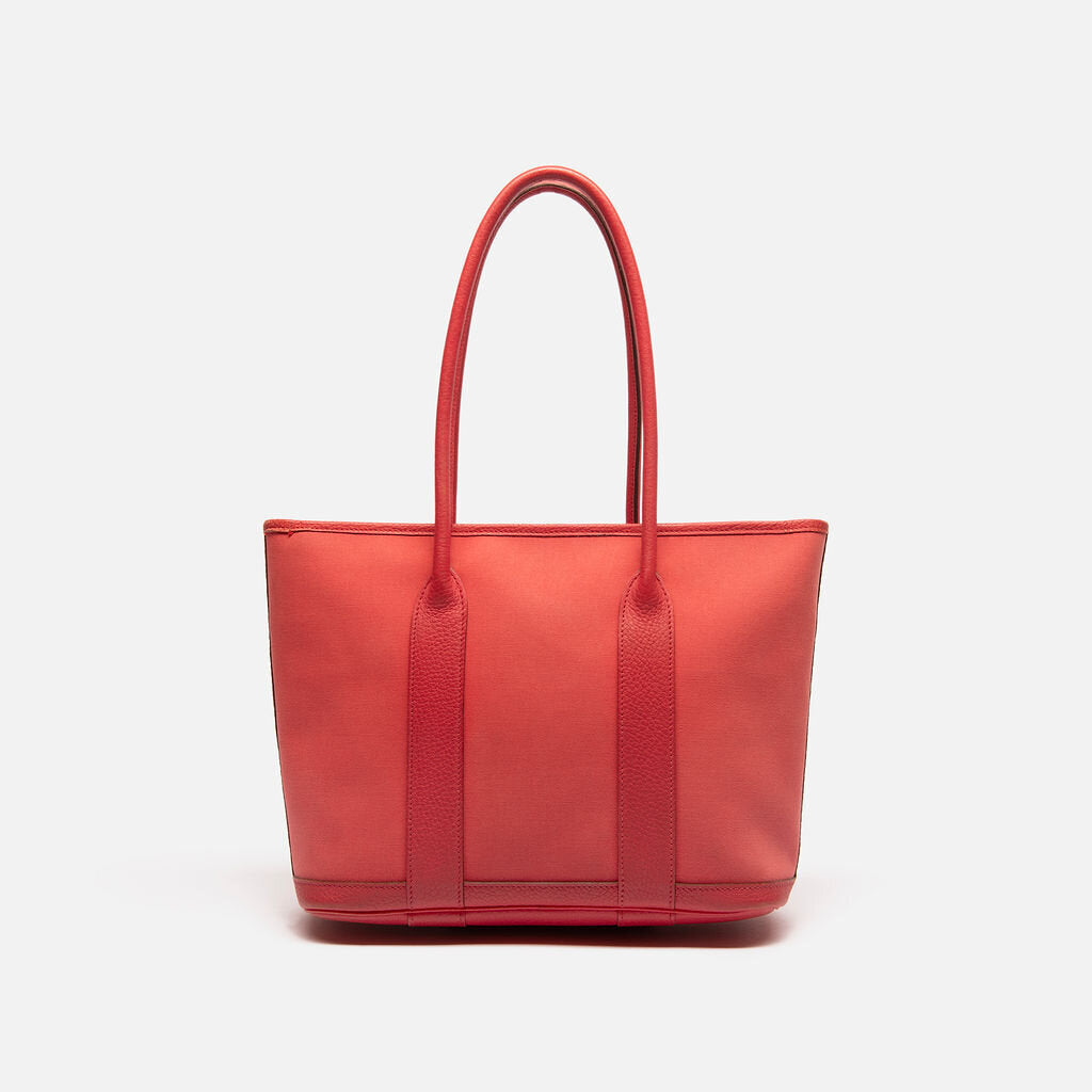 Hermes Pink Leather Garden Zip Tote PM