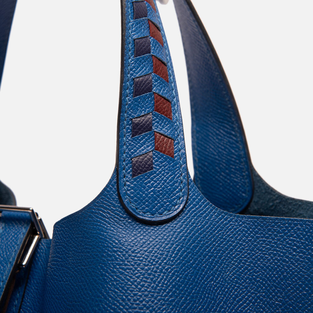Hermes Mykonos Epsom Tressage Picotin 22
