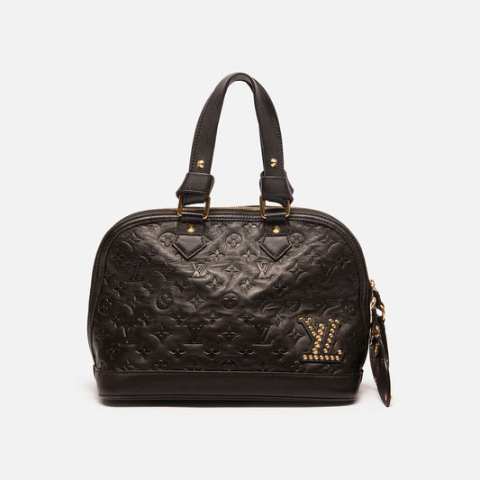Louis Vuitton Runway Black Alma w/ Metal Logo
