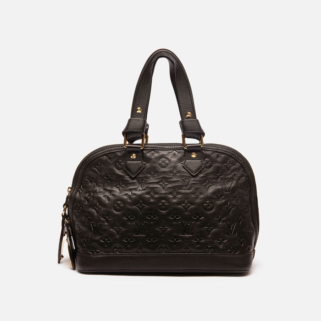Louis Vuitton Runway Black Alma w/ Metal Logo