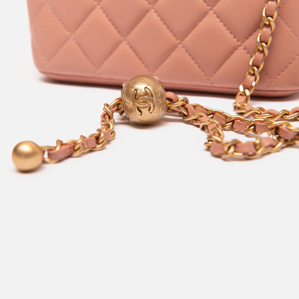Chanel Pink Vanity Bag