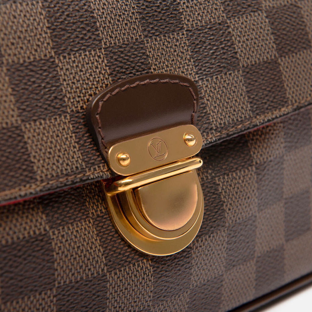 Louis Vuitton Brown Damier Shoulder Flap