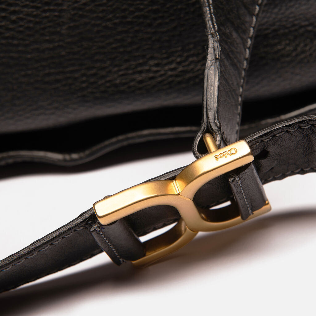 Chloe Black Marcie Crossbody Bag