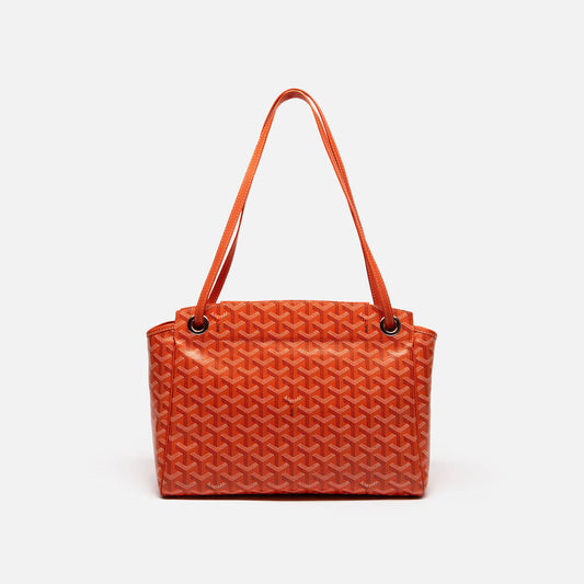 Goyard Orange PM Louette Shoulder Tote
