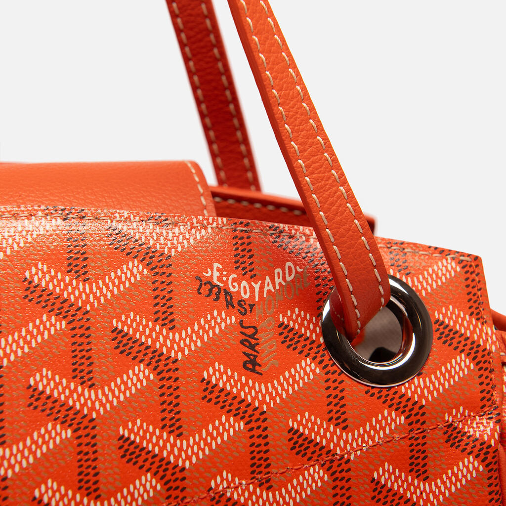 Goyard Orange PM Louette Shoulder Tote