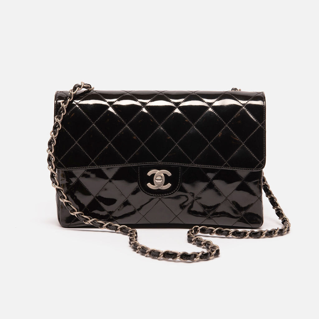 Chanel Vintage Patent Single Flap