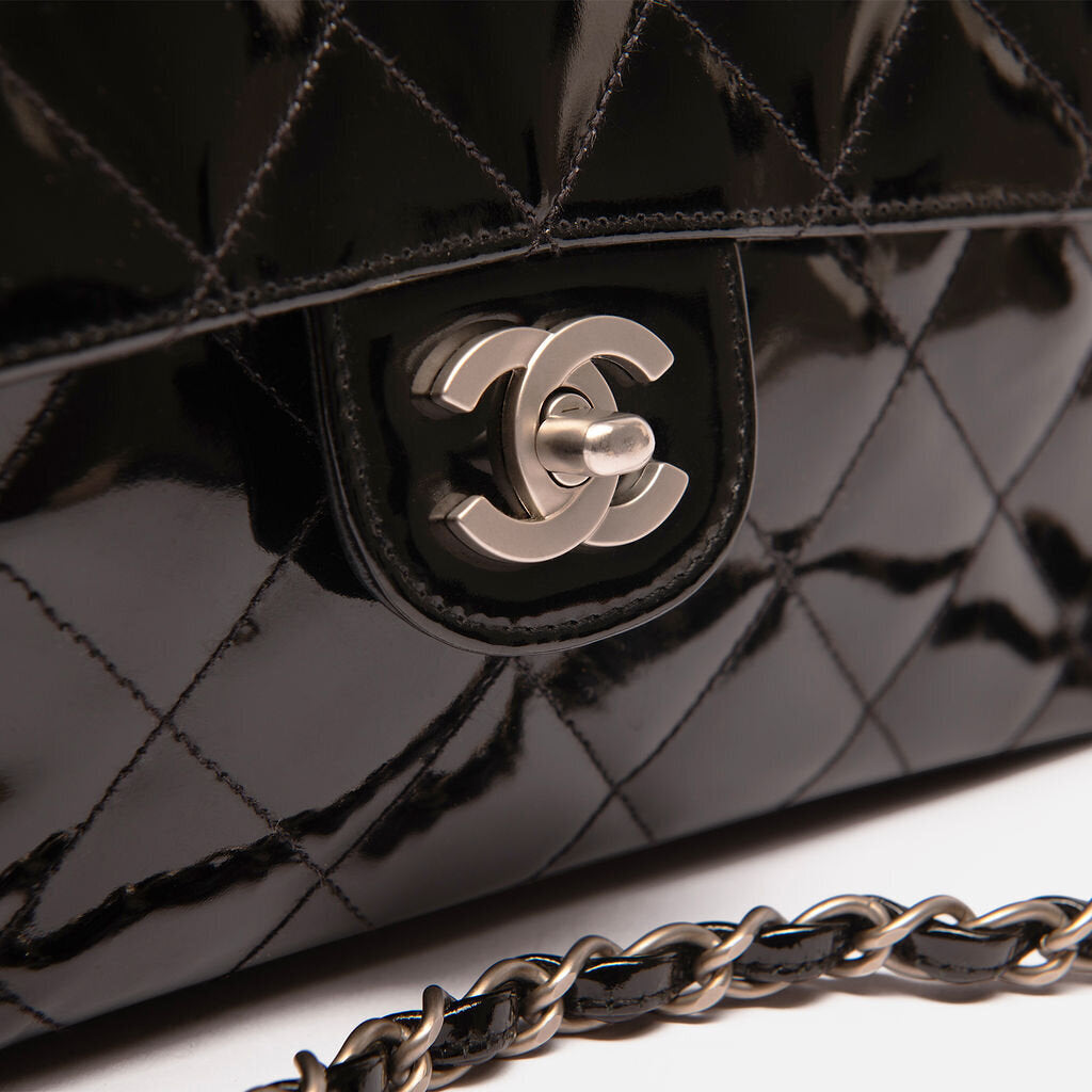 Chanel Vintage Patent Single Flap