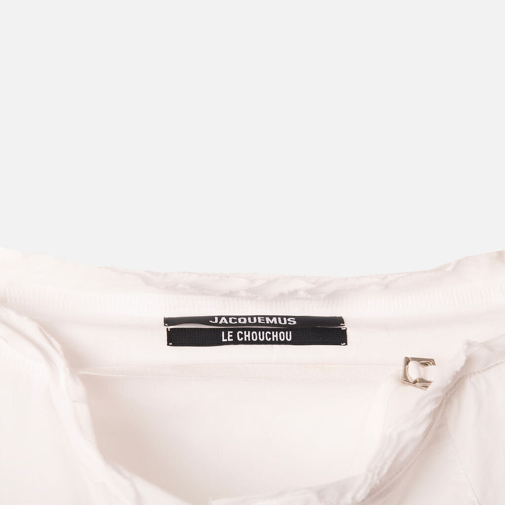 Jacquemus White Cotton Blouse Top