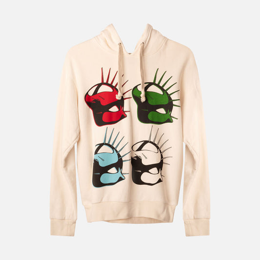 Gucci Cream Cotton Graphic Sweatshirt