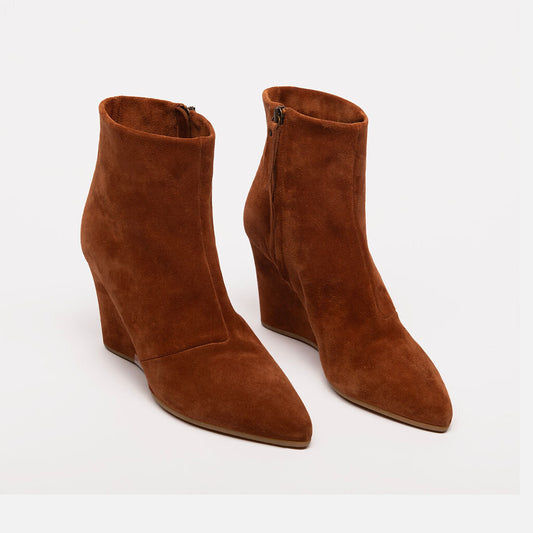 Forte Forte Brown Suede Ankle Boot