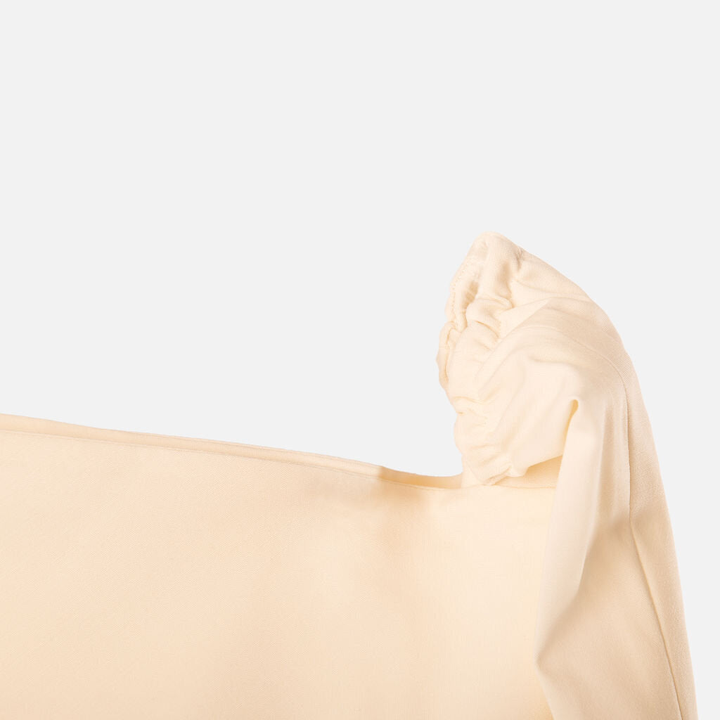 Jean Paul Gaultier Cream Wool Button Sleeveless