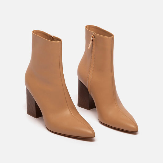 Gabriela Hearst Brown Leather Heeled Boots