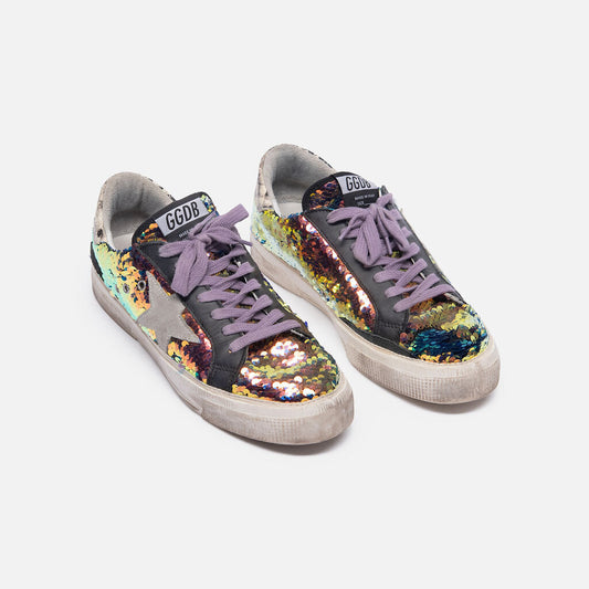 Golden Goose Multicolor Sequin Sneaker