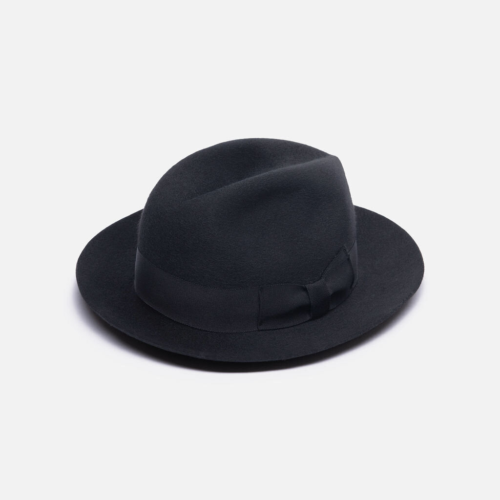 Polo by Ralph Lauren Black Felt Fedora Hat