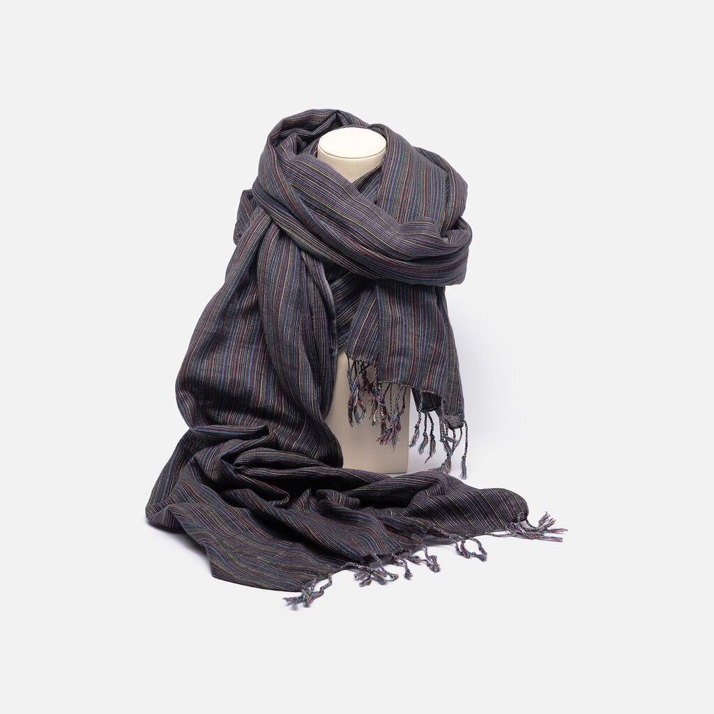 Multicolor Stripe Scarf