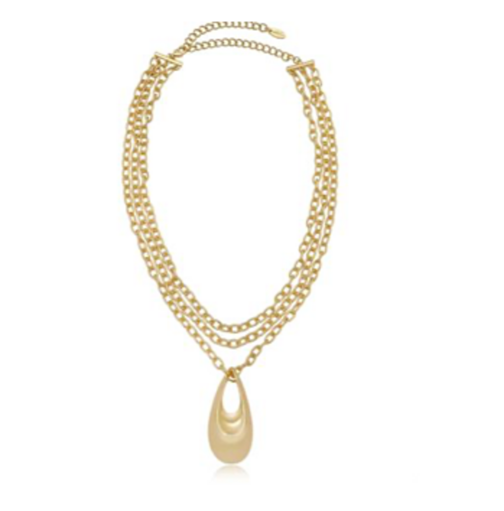 Infinity Layered Necklace YG