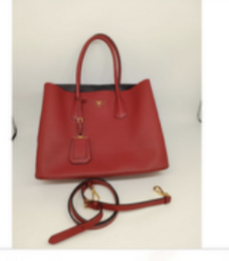 Red Leather Tote