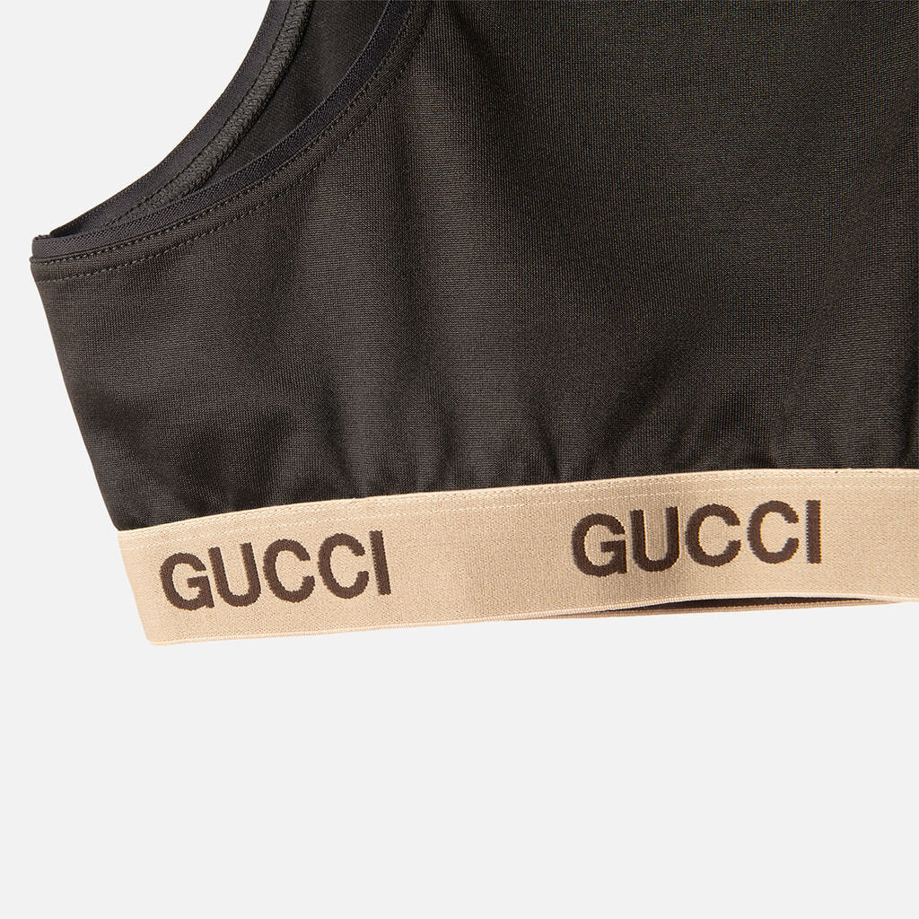 Gucci/North Face Black Sports Bra