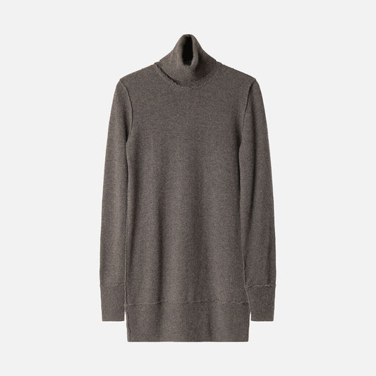Dolce & Gabbana Grey Wool Turtleneck Sweater