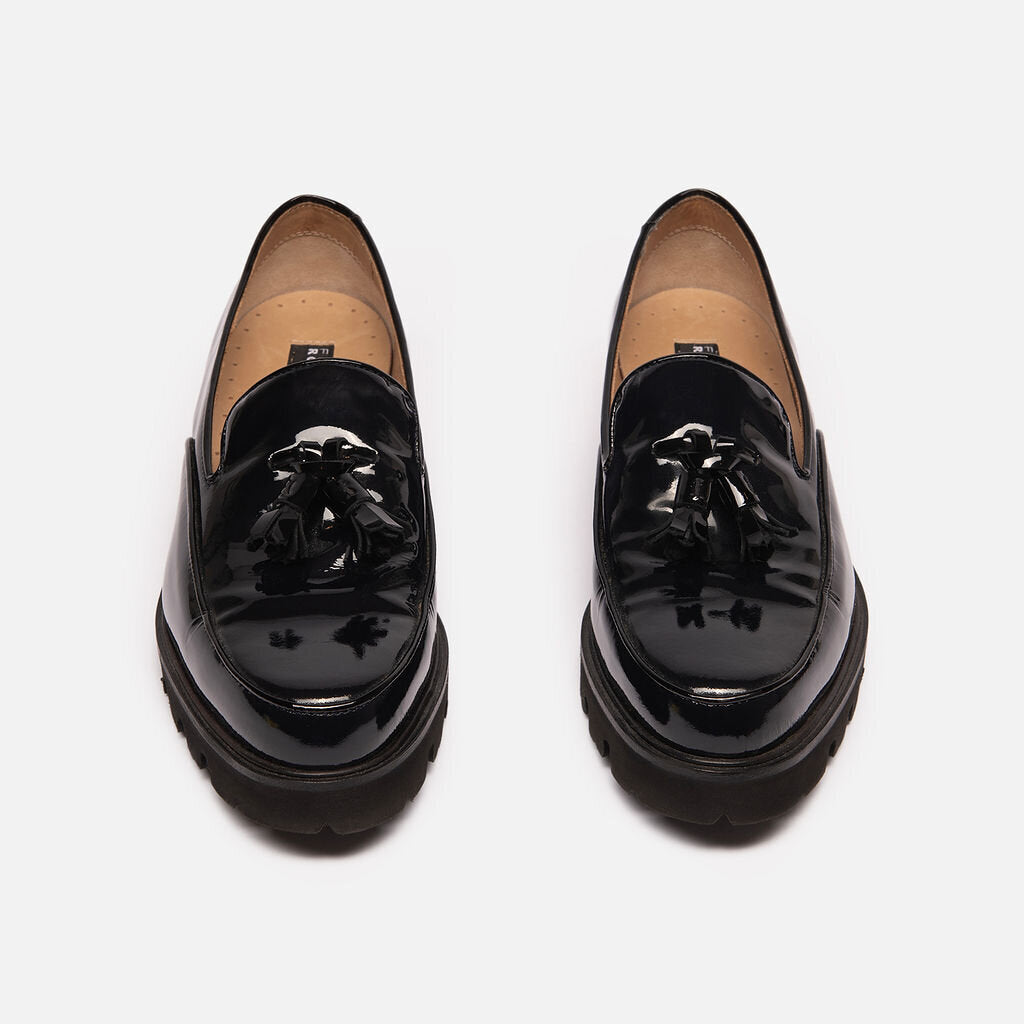 Fratelli Rossetti Black Patent Leather Loafer