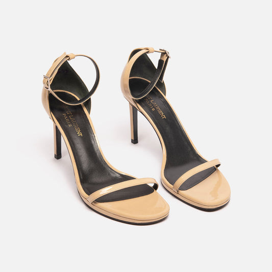 Saint Laurent Nude Patent Heel
