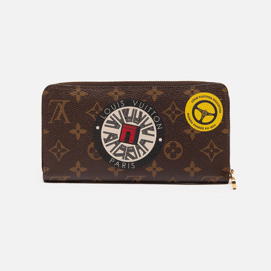 Louis Vuitton Brown Multicolor Patches Wallet