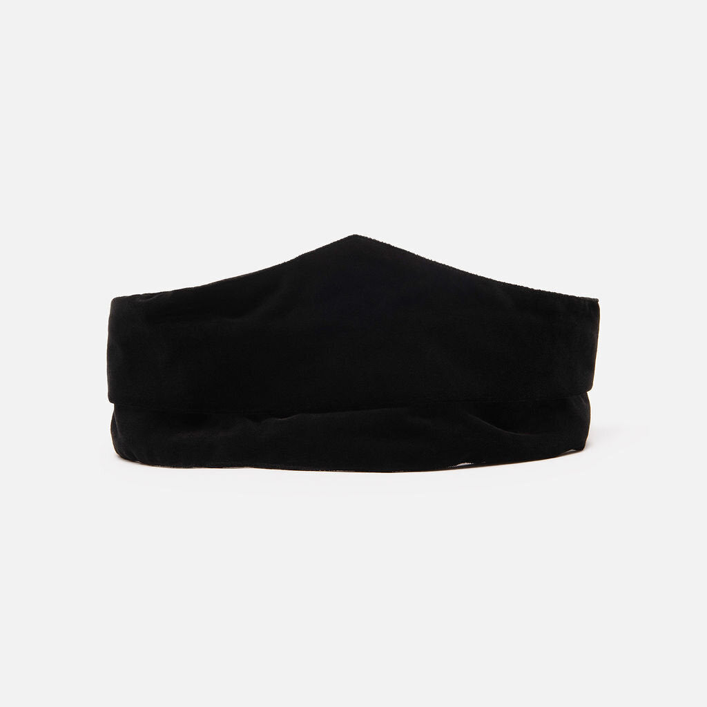 Chloe Black Velvet Three Hook Belt