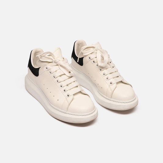 Alexander McQueen White Leather Sneakers