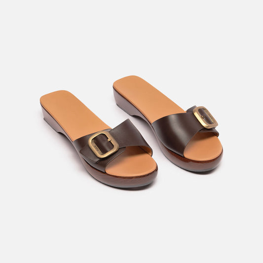 Tods Brown Espadrille Sandals