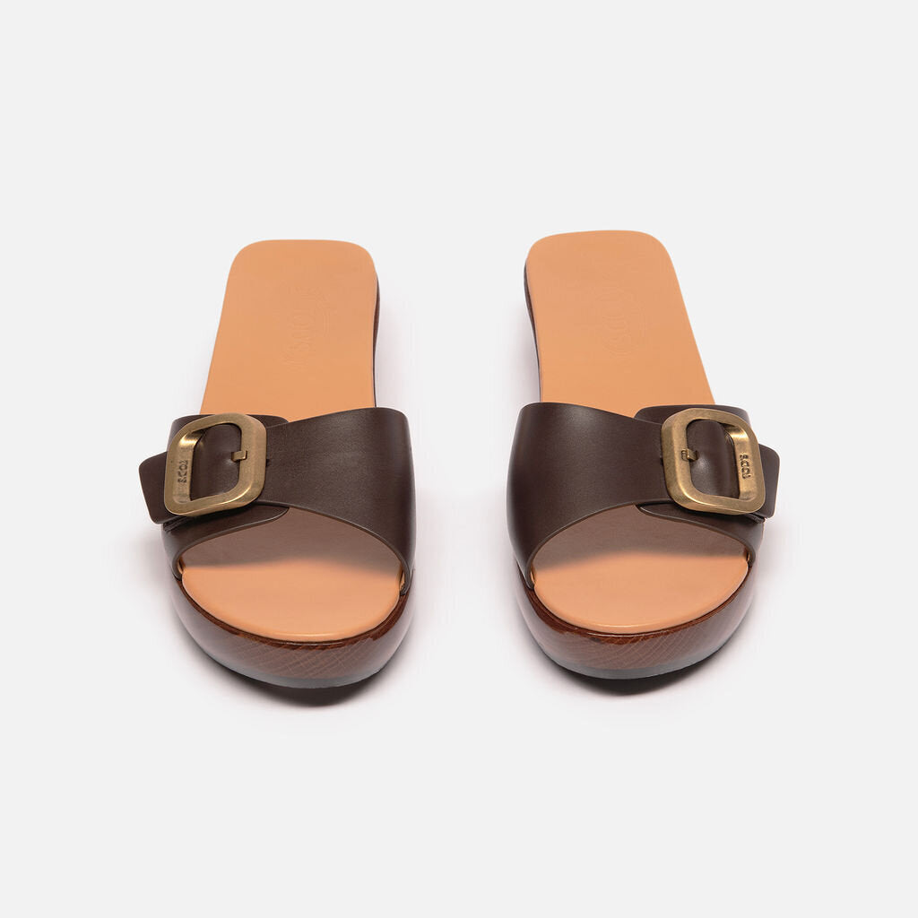 Tod's Brown Espadrille Sandals