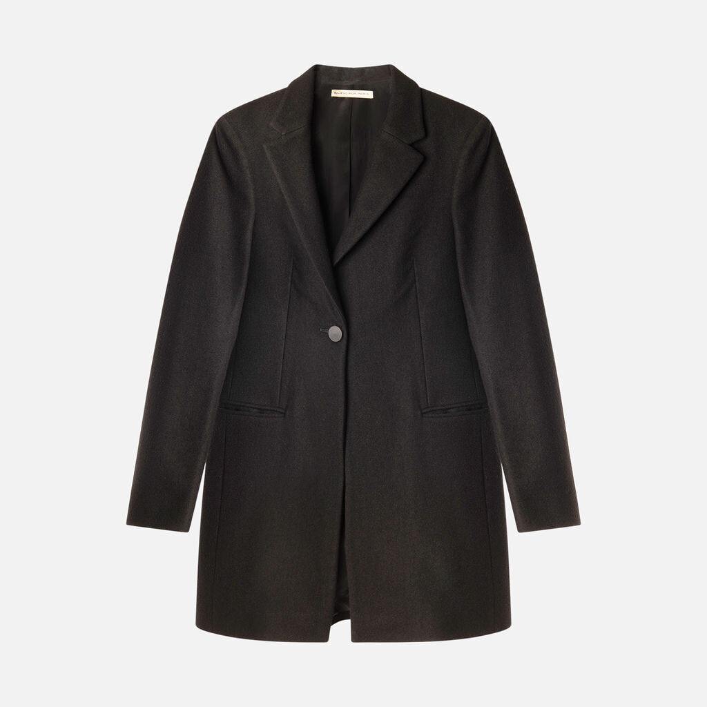 Balenciaga Black Wool Coat