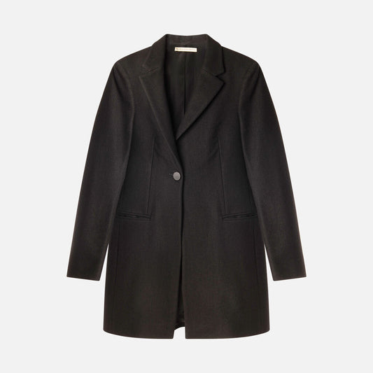 Balenciaga Black Wool Coat
